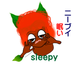 Okinawa fairy Kijimuna sticker #6468382