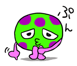 Alien friends sticker sticker #6468685