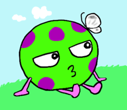 Alien friends sticker sticker #6468710