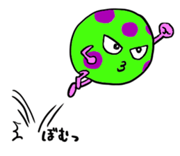 Alien friends sticker sticker #6468711