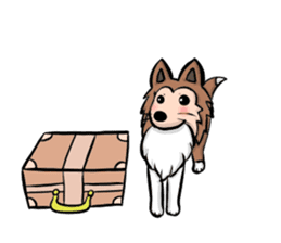 Sheltie Chess 2 sticker #6469126