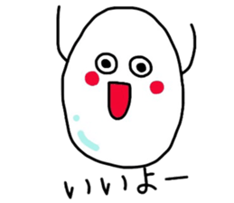 KORO of egg sticker #6469262