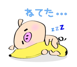 3 pigs sticker #6469558