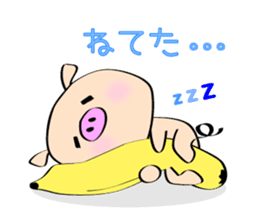 3 pigs sticker #6469558