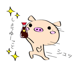 3 pigs sticker #6469565