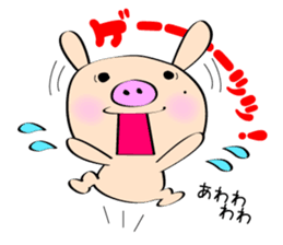 3 pigs sticker #6469569