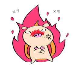 3 pigs sticker #6469570