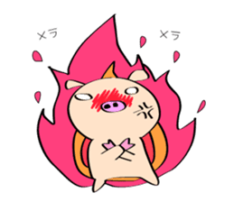 3 pigs sticker #6469570