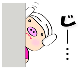 3 pigs sticker #6469573