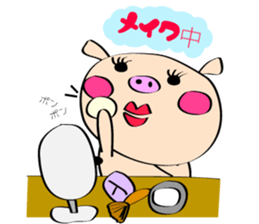 3 pigs sticker #6469575