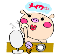 3 pigs sticker #6469575