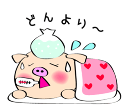 3 pigs sticker #6469576