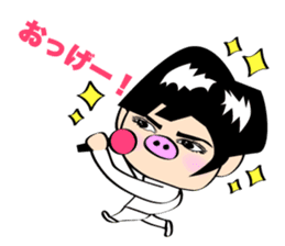 3 pigs sticker #6469581