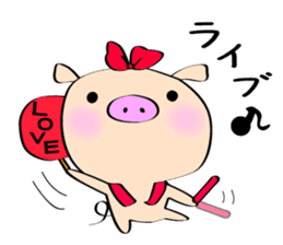 3 pigs sticker #6469582