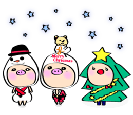 3 pigs sticker #6469591