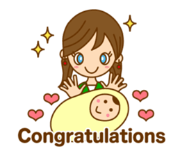 Good luck ! Girls ! (daily ed 2.)English sticker #6469635