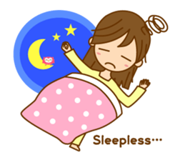 Good luck ! Girls ! (daily ed 2.)English sticker #6469670