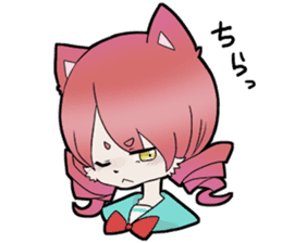 KAWAII cat girl sticker #6469878