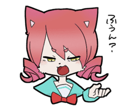 KAWAII cat girl sticker #6469882