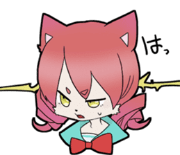 KAWAII cat girl sticker #6469889