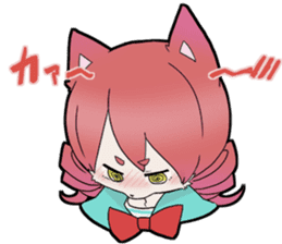 KAWAII cat girl sticker #6469893