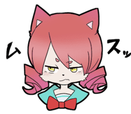 KAWAII cat girl sticker #6469899