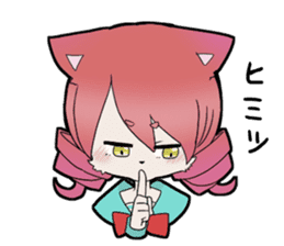 KAWAII cat girl sticker #6469901