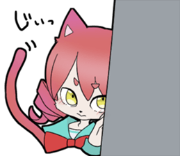 KAWAII cat girl sticker #6469904