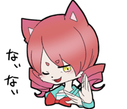 KAWAII cat girl sticker #6469909