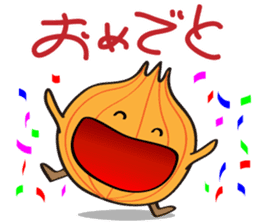 Cute Onion sticker #6470305