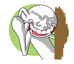 It is a freak.. sticker #6470327