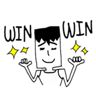 Uza-Jiro, starring stage. sticker #6470522