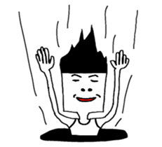 Uza-Jiro, starring stage. sticker #6470545