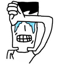 Uza-Jiro, starring stage. sticker #6470550