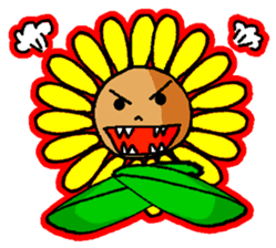 SUN FLOWER sticker #6470594
