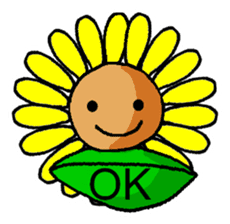 SUN FLOWER sticker #6470596