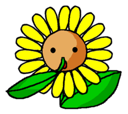 SUN FLOWER sticker #6470608