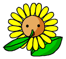 SUN FLOWER sticker #6470608