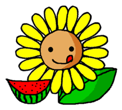 SUN FLOWER sticker #6470612