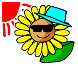 SUN FLOWER sticker #6470614