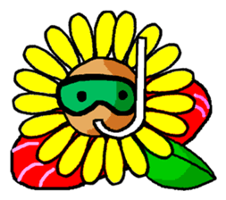 SUN FLOWER sticker #6470615