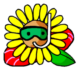SUN FLOWER sticker #6470615