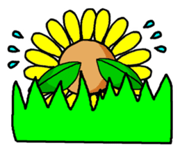 SUN FLOWER sticker #6470618