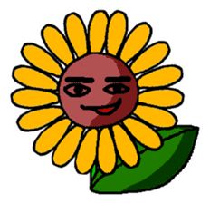 SUN FLOWER sticker #6470627