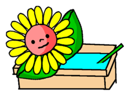 SUN FLOWER sticker #6470630