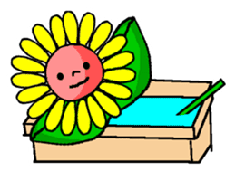 SUN FLOWER sticker #6470630