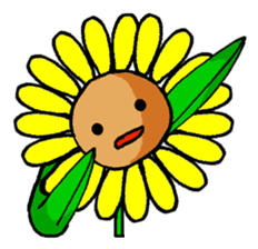SUN FLOWER sticker #6470631