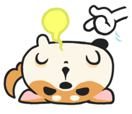 riceman-awa shiba life sticker #6471233