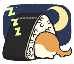 riceman-awa shiba life sticker #6471236