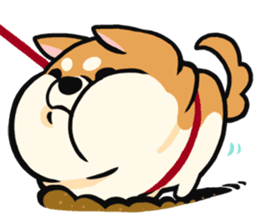 riceman-awa shiba life sticker #6471265
